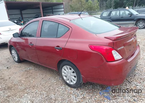 2016 Nissan Versa S Plus z USA, uszkodzony, nr VIN 3N1CN7AP0GL844882